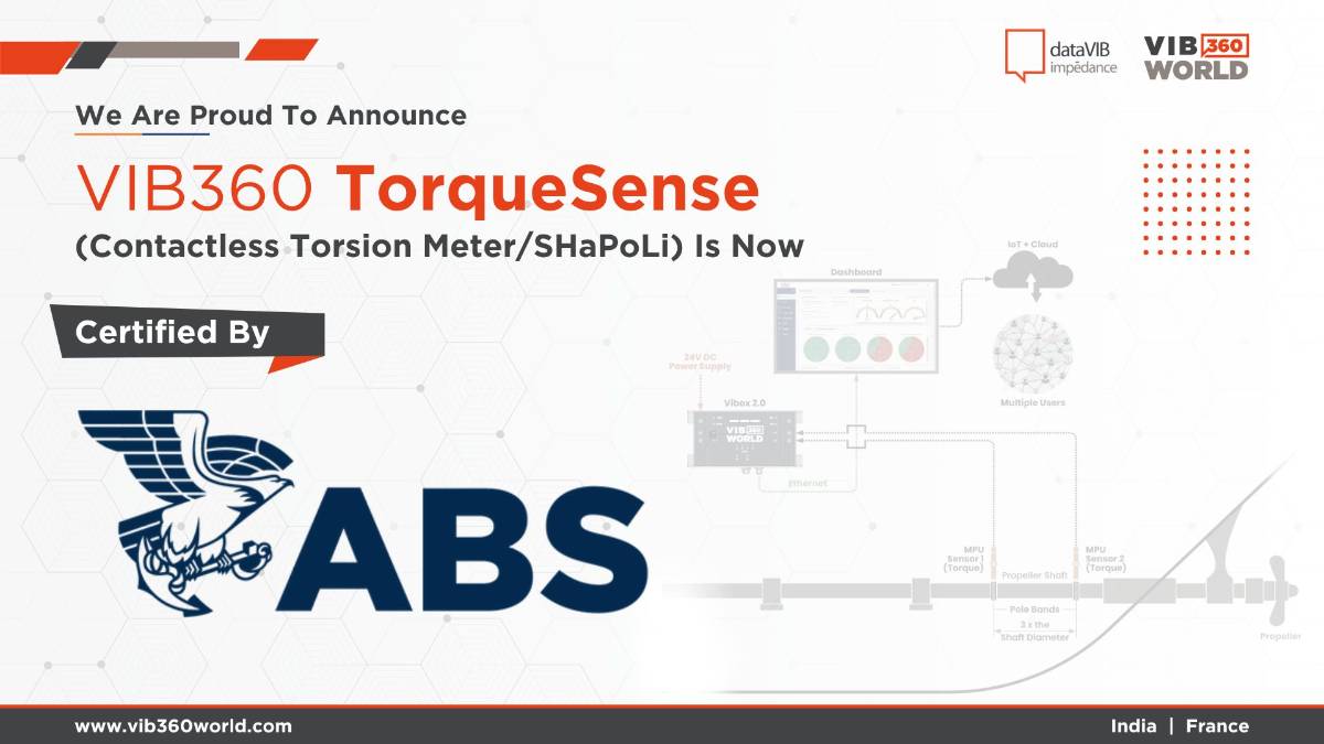 USA: VIB360 awarded ABS (American Bureau of Shipping) certification!